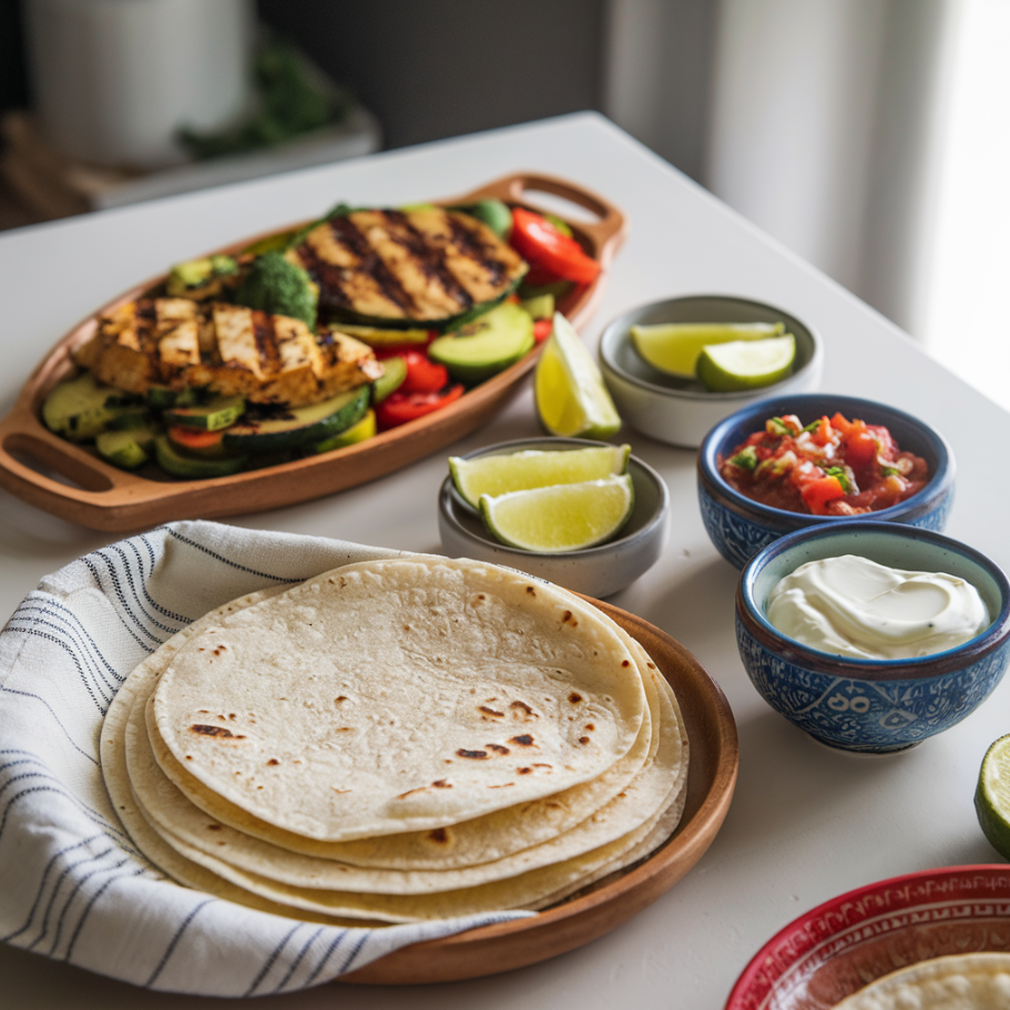 Grilled Chicken Fajitas