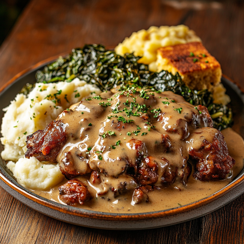Smothered Turkey Wings Recipe