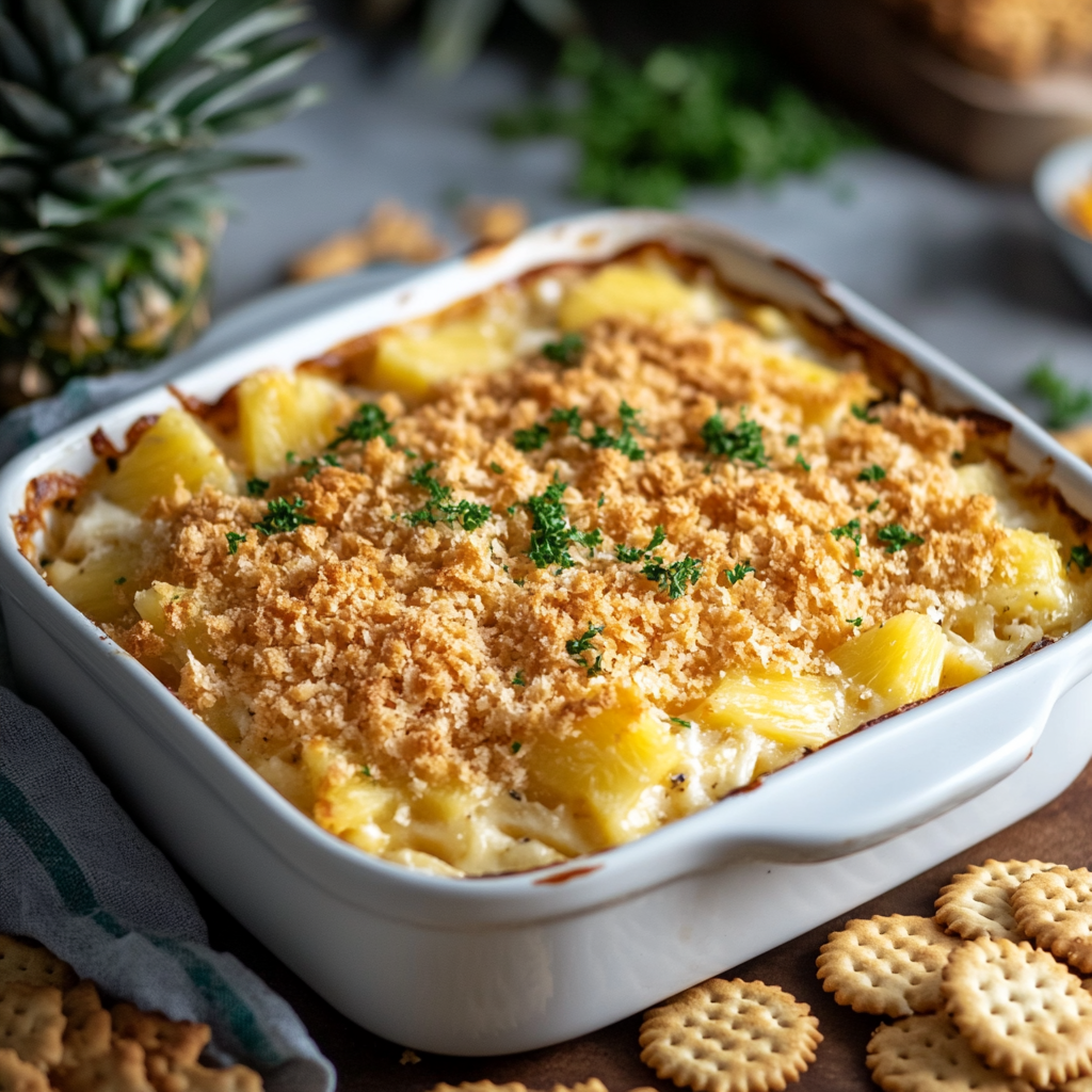 Pineapple casserole