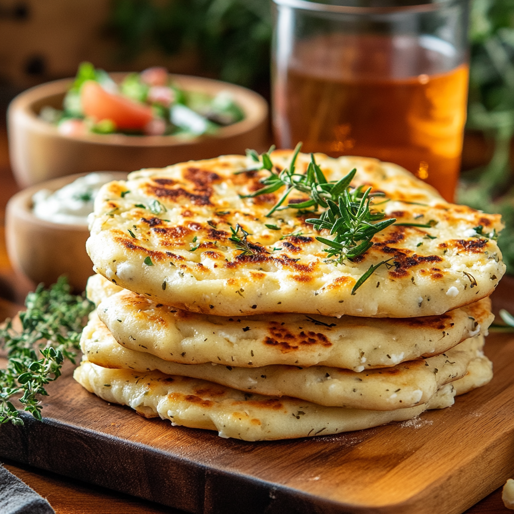 Cottage Cheese Flatbread