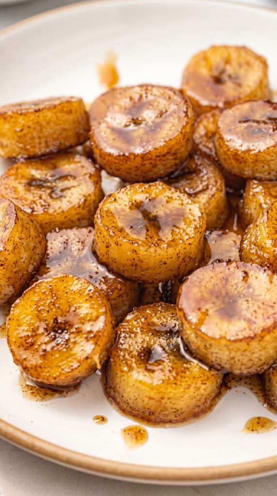 Maple Fried Bananas