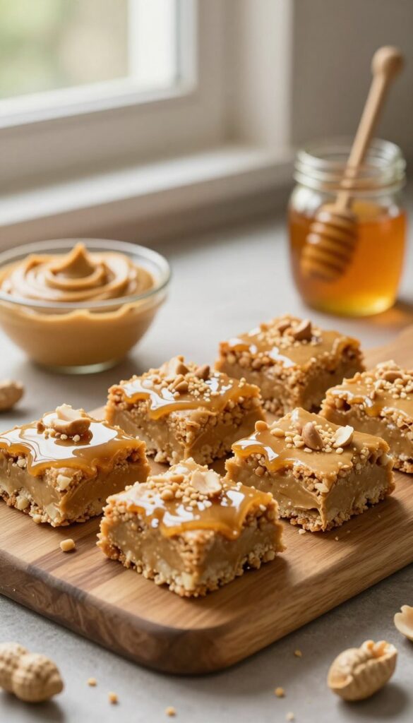 Peanut Butter and Honey Bars