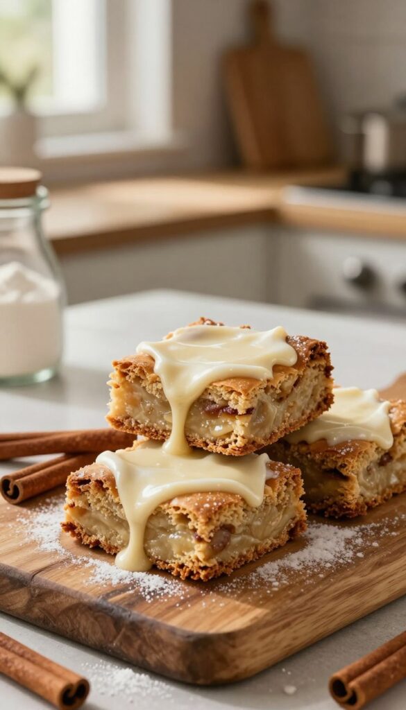 Spiced Cinnamon Roll Bars