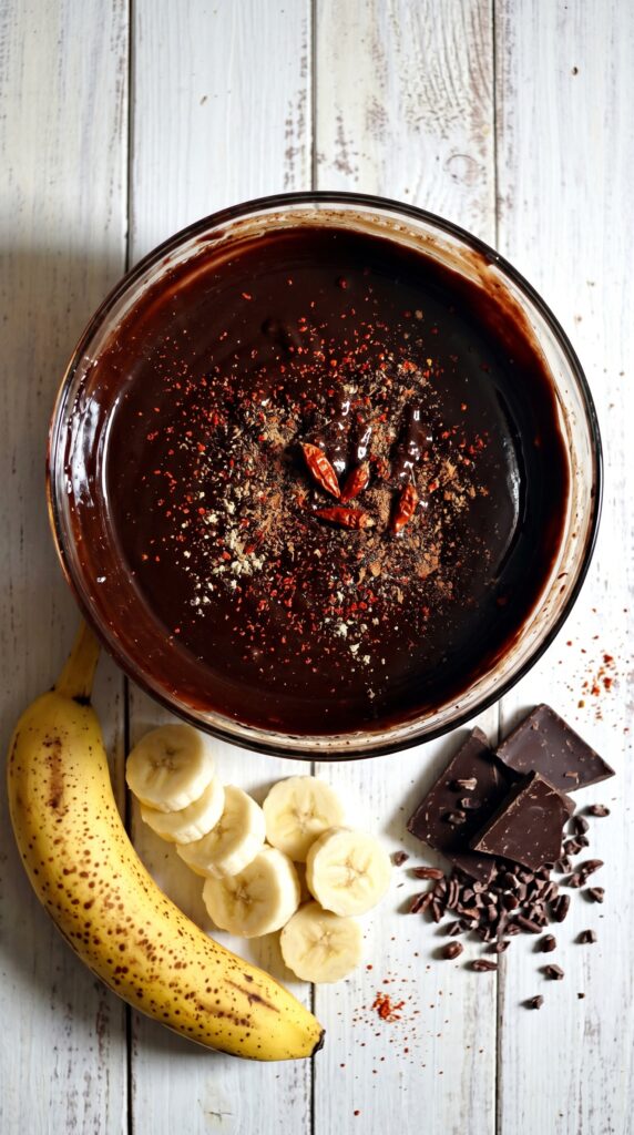 spicy cayenne and dark chocolate energy blend