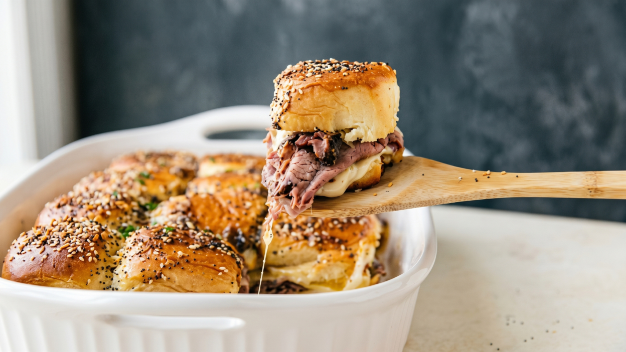 french dip sliders feature image