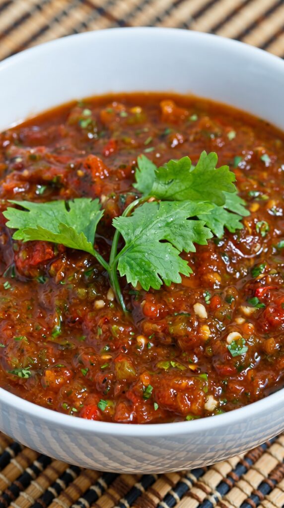 roasted tomato salsa recipe image
