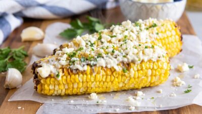 street corn garlic feta butter feature image