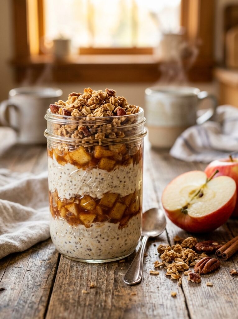 Apple Crumble Jars