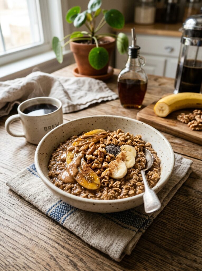 Banana Bread Brew Oats