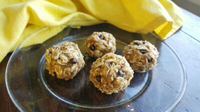 Chunky Monkey Oatmeal Bites