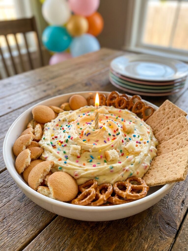 Classic Birthday Cake Dip