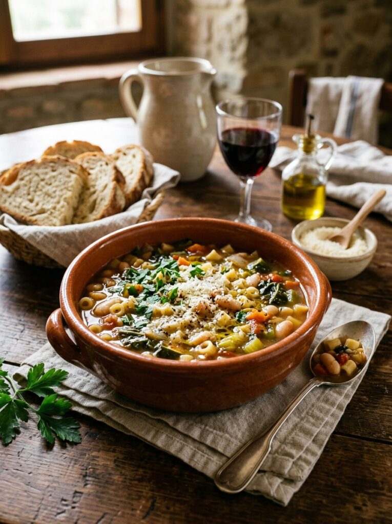 Classic Tuscan Minestrone
