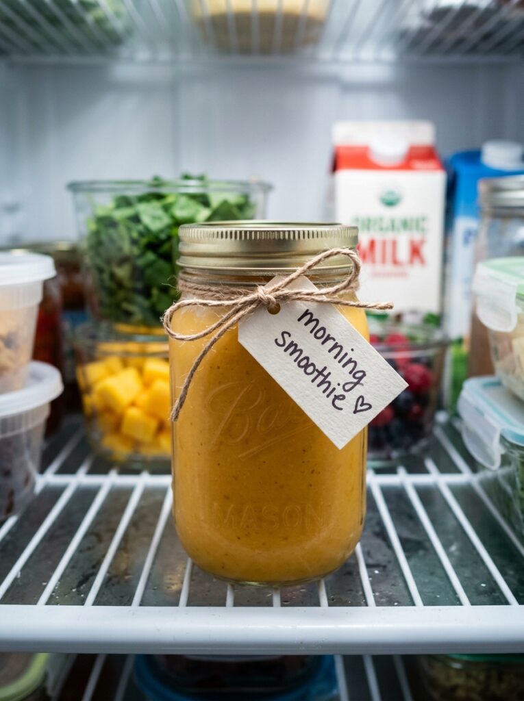 Orange Creamsicle Overnight Smoothie