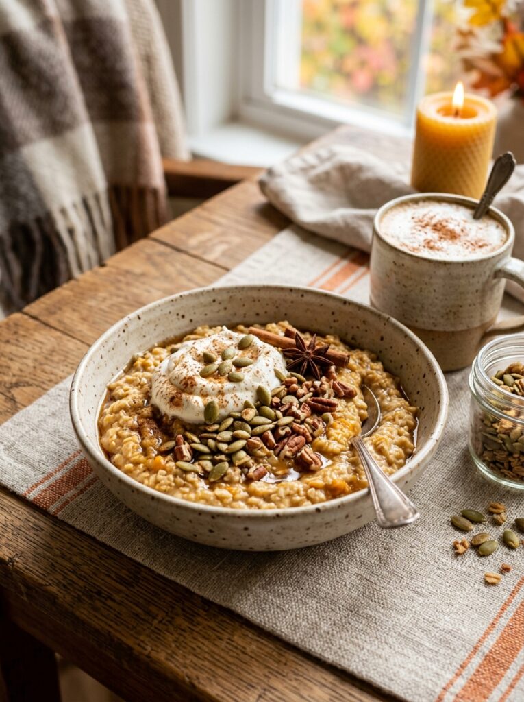 Pumpkin Spice Latte Oats
