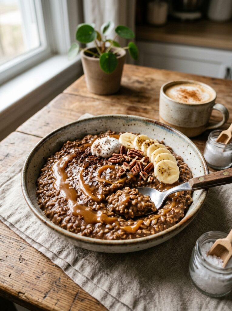 Salted Caramel Coffee Oats