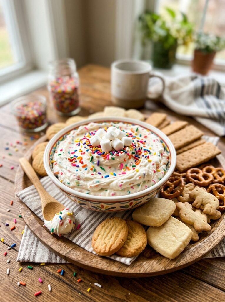 Sugar Cookie Sprinkle Dip
