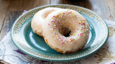 Triple Vanilla Donut