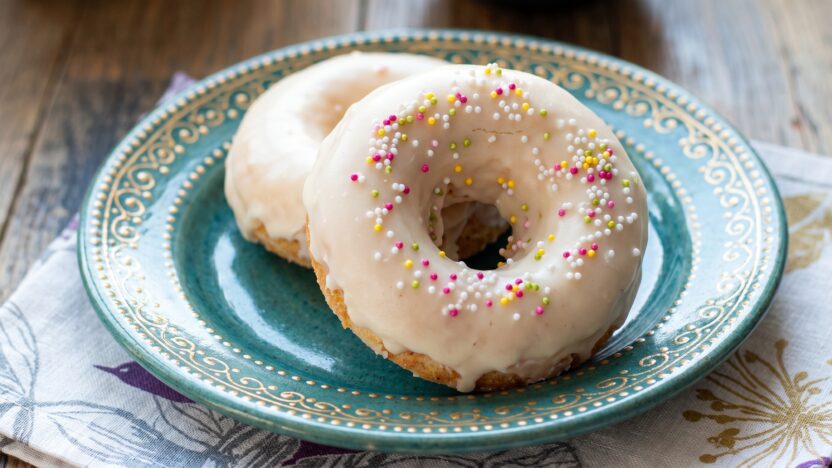 Triple Vanilla Donut