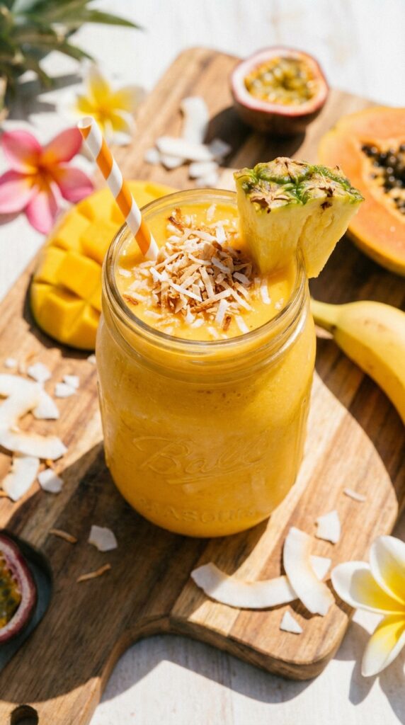 Tropical Orange Creamsicle Smoothie