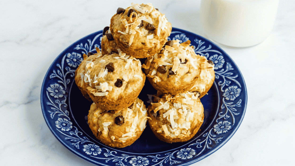 Coconut Banana Muffins