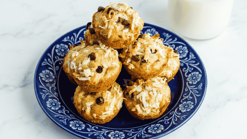 Coconut Banana Muffins