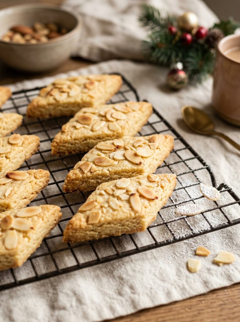 Almond Vanilla Shortbread