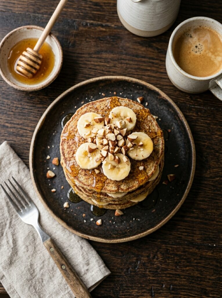 Banana Almond Flour Stack