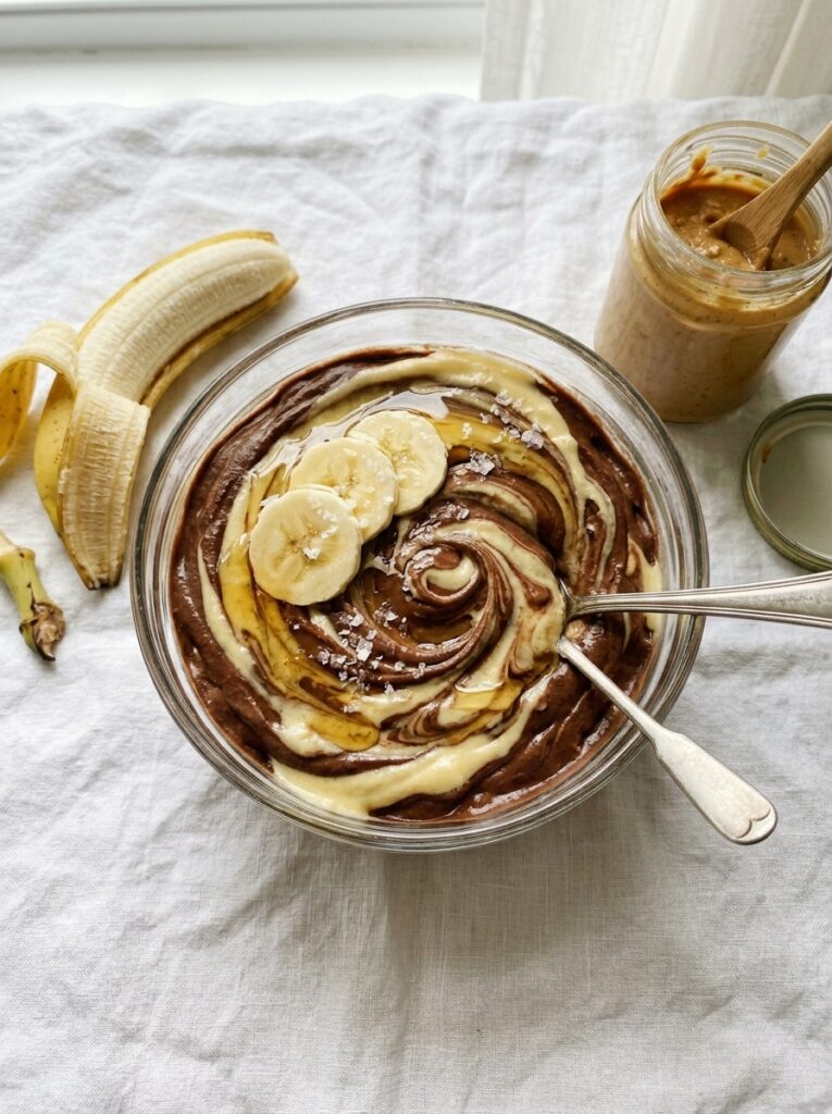 Banana Swirl Mousse