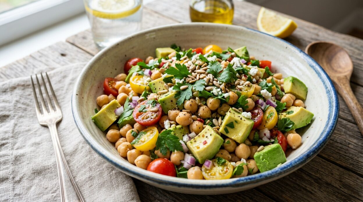 Chickpea Avocado Salad
