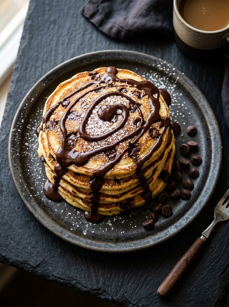 Chocolate Chip Oat Milk Stack