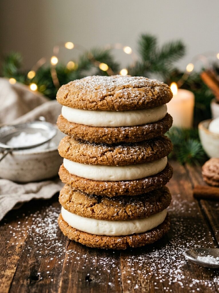 Classic Ginger Cream Sandwiches