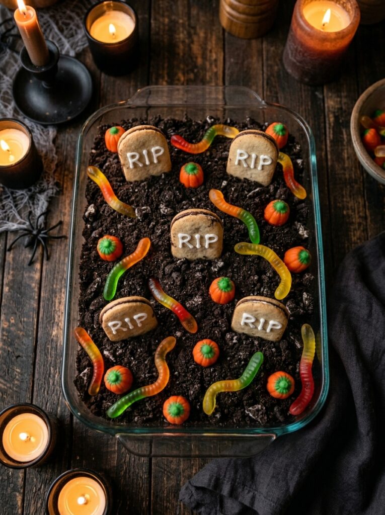 Classic Graveyard Dirt Cake