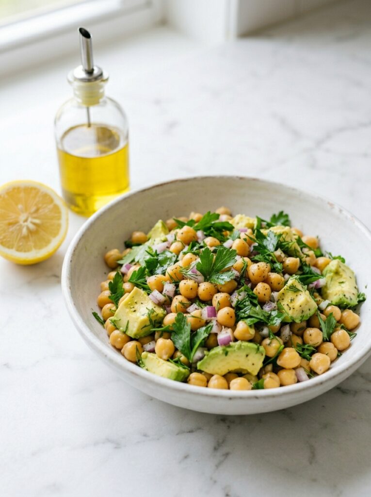 Classic Lemon Chickpea Bowl