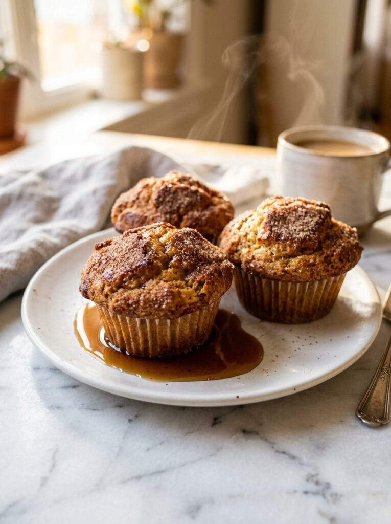 Classic Maple Cinnamon Muffins