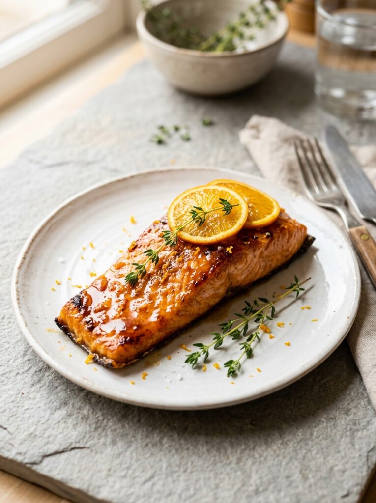 Classic Orange Maple Salmon