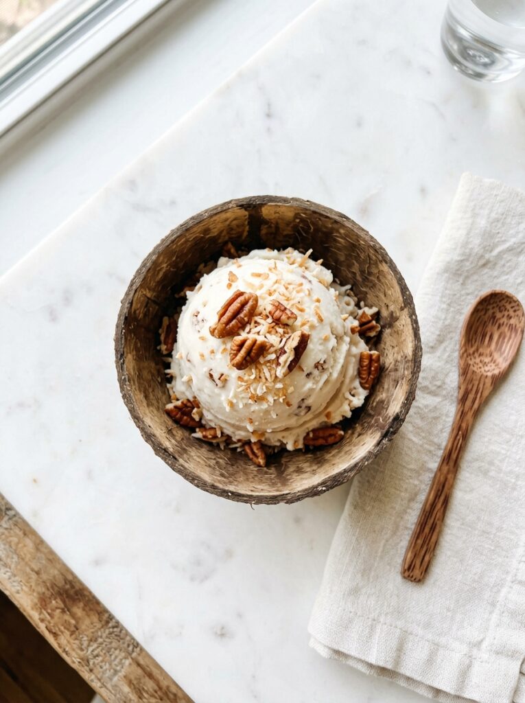 Dairy Free Coconut Pecan