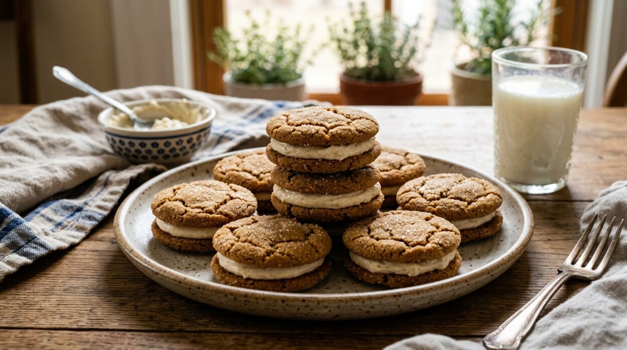 Ginger Cream Cookies