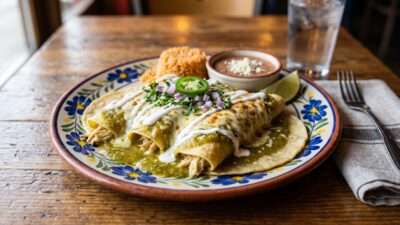 Green Chicken Enchilada