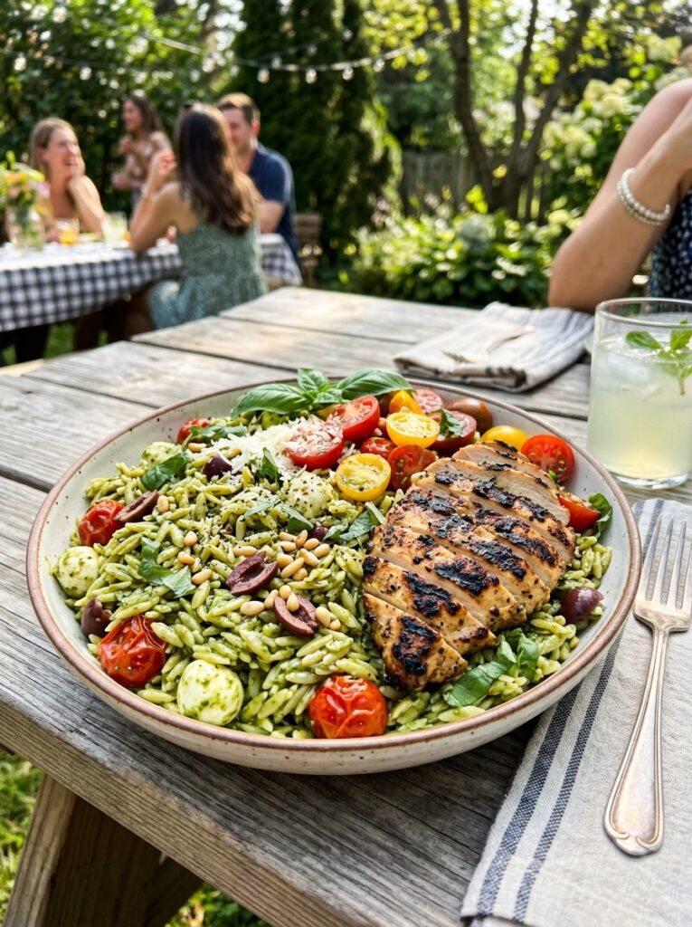 Grilled Chicken Garden