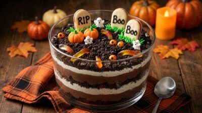 Halloween Oreo Dirt Cake