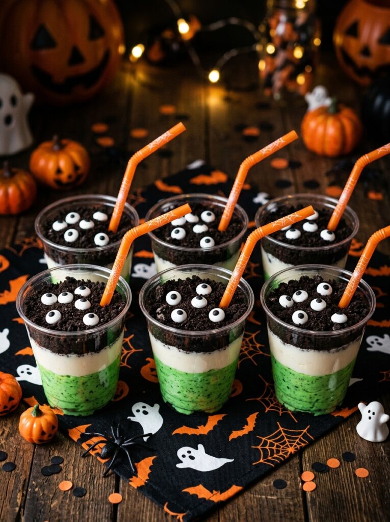 Monster Slime Dirt Cups