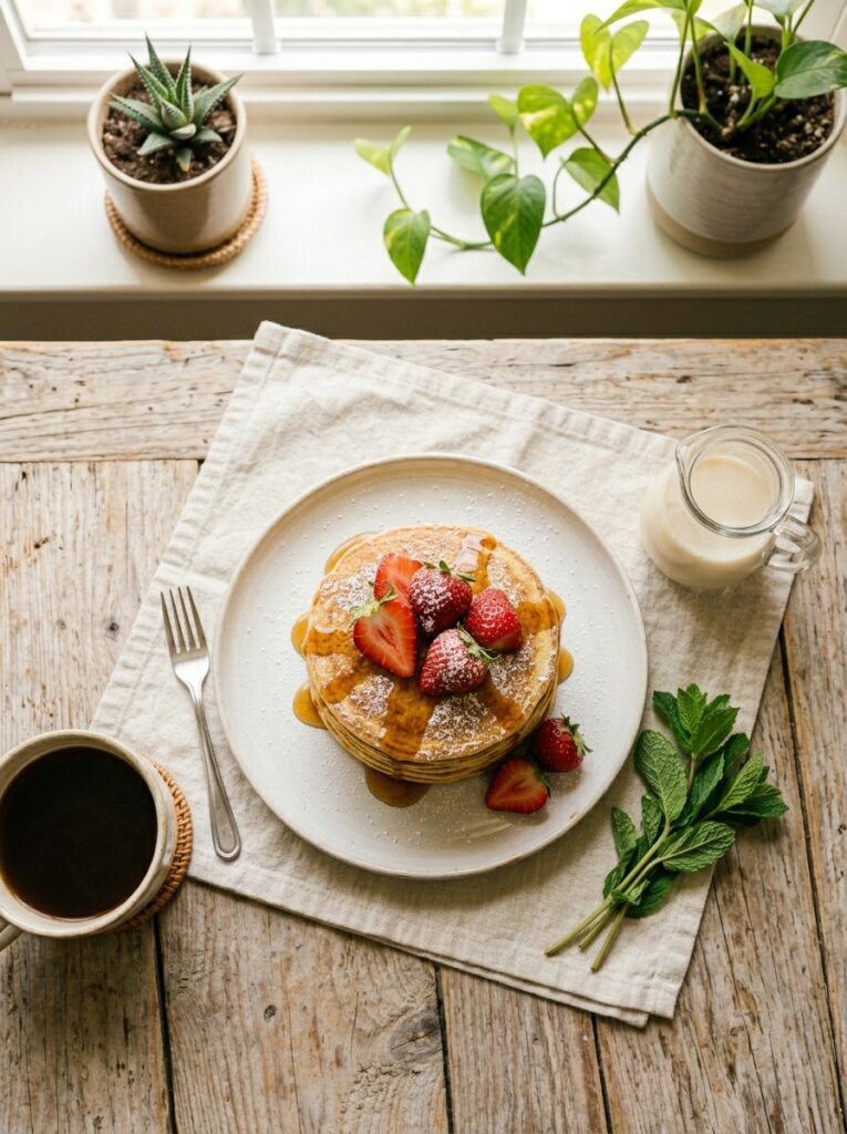 Pancake_stack_with_strawberries