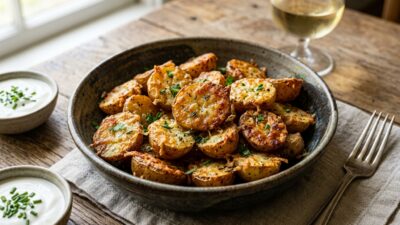 Parmesan Crusted Potatoes