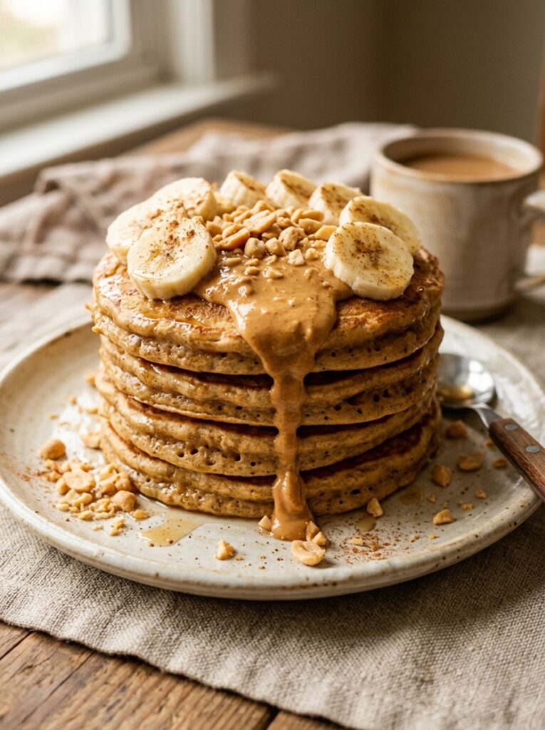 Peanut Butter Banana Stack