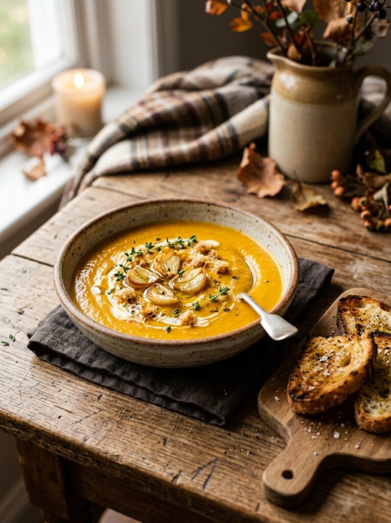 Roasted Garlic Comfort