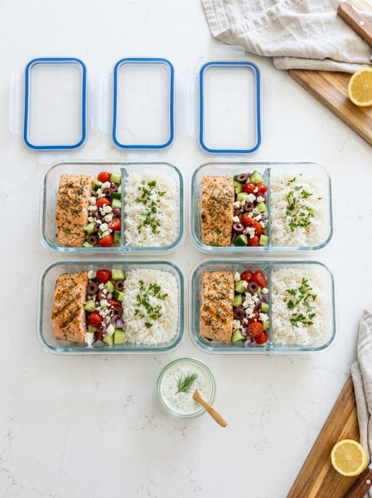 Salmon Meal Prep Bowl