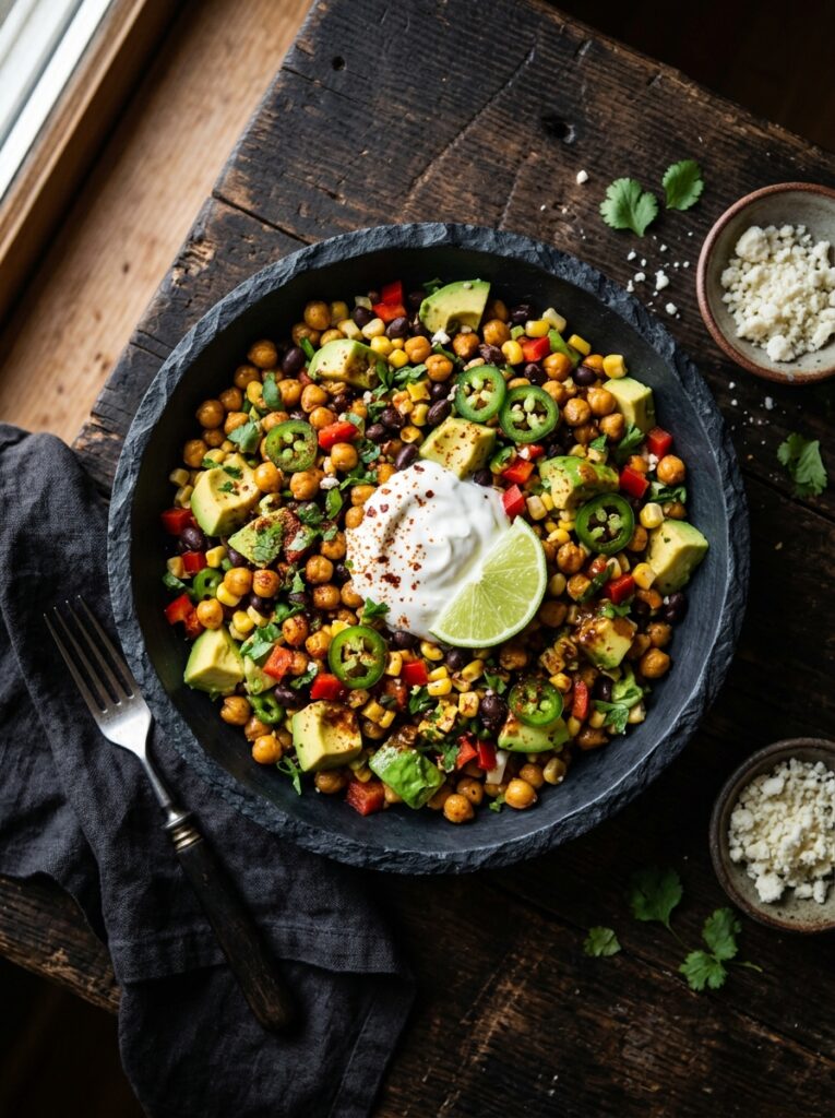Spicy Southwest Avocado Bowl